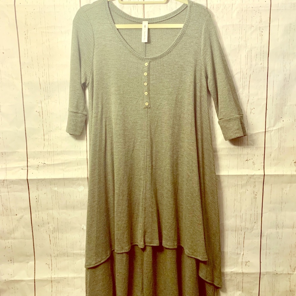 Olive green tunic